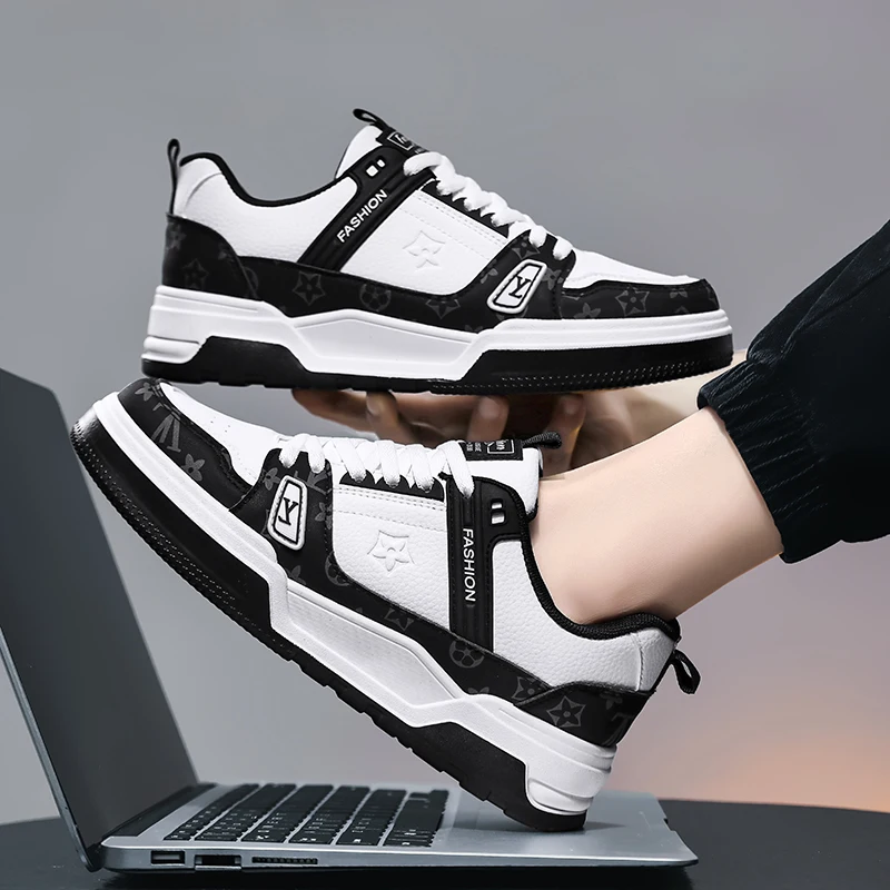 Korean Men Lifestyle - Zapatos de plataforma cómodos y versátiles