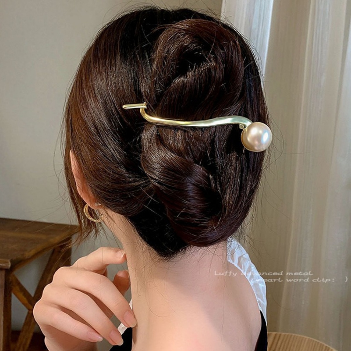 Pinza para el pelo de perlas c - Korean Lifestyle & Kids Boutique Photos reseña y precio