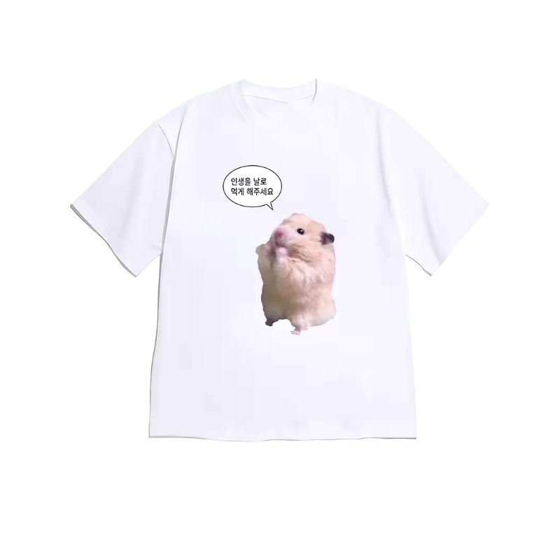 Camiseta coreana con estampado - Korean Men Lifestyle reseña y precio