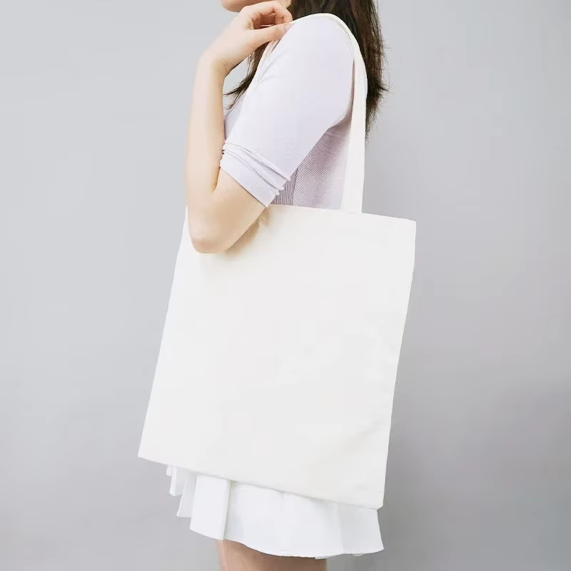 Bolsa de lona para clases, via - Korean Lifestyle Student reseña y precio