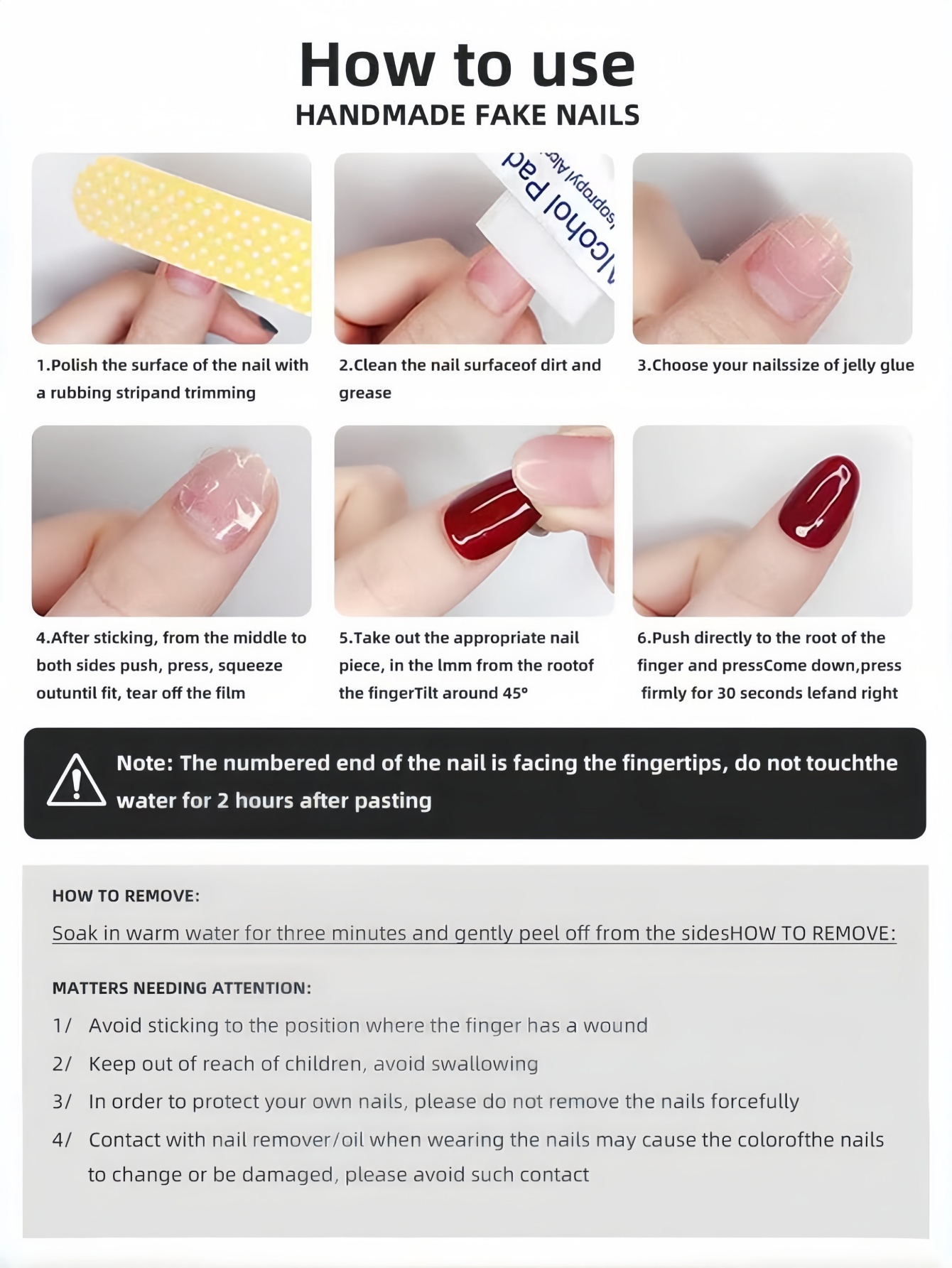 10 Uñas Postizas Largas Minima - Korean Girls Lifestyle reseña y precio