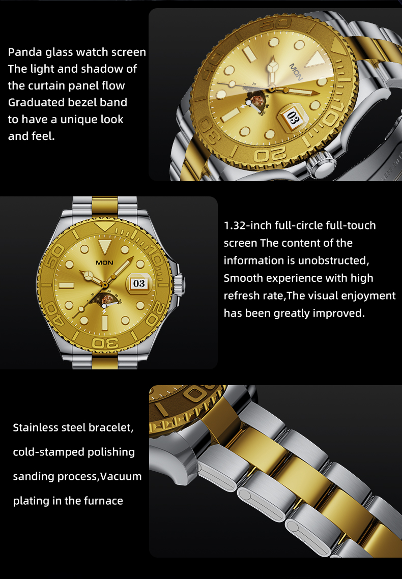 Aiweile-reloj inteligente AW46 - Korean Men Lifestyle reseña y precio