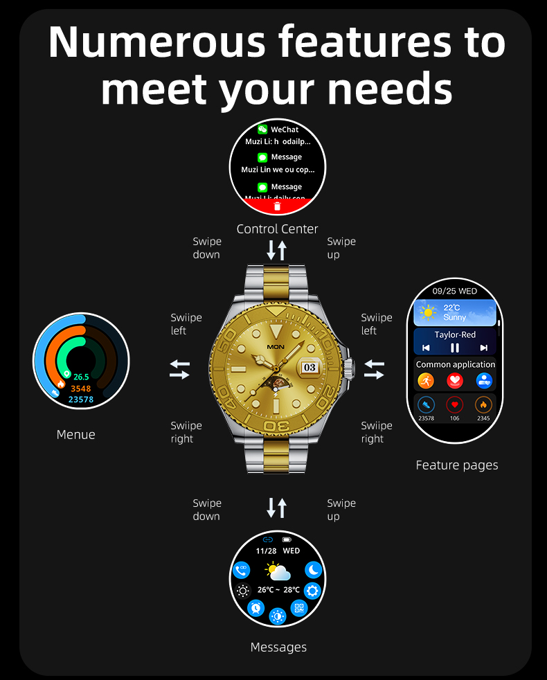 Aiweile-reloj inteligente AW46 - Korean Men Lifestyle reseña y precio